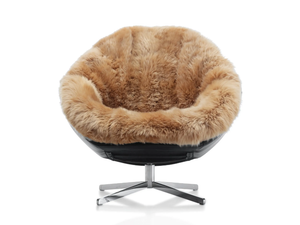 DS-265 COCO - Swivel fur armchair with 4-spoke base _ de Sede